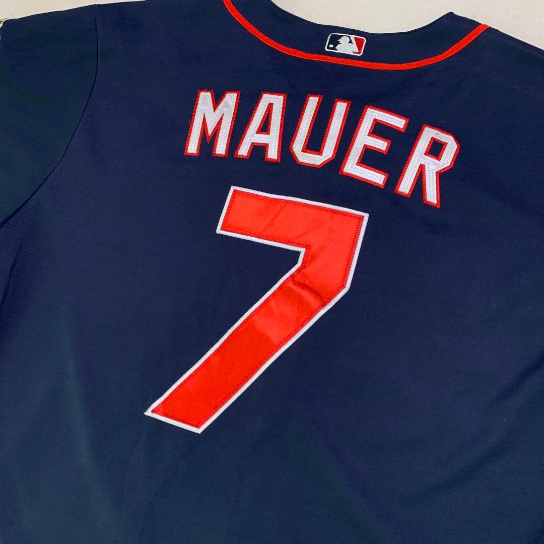 Twins MAUER ユニフォーム 背番号7 ネイビー　ジョーマウアー　50