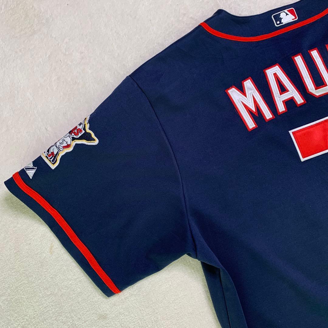 Twins MAUER ユニフォーム 背番号7 ネイビー　ジョーマウアー　50
