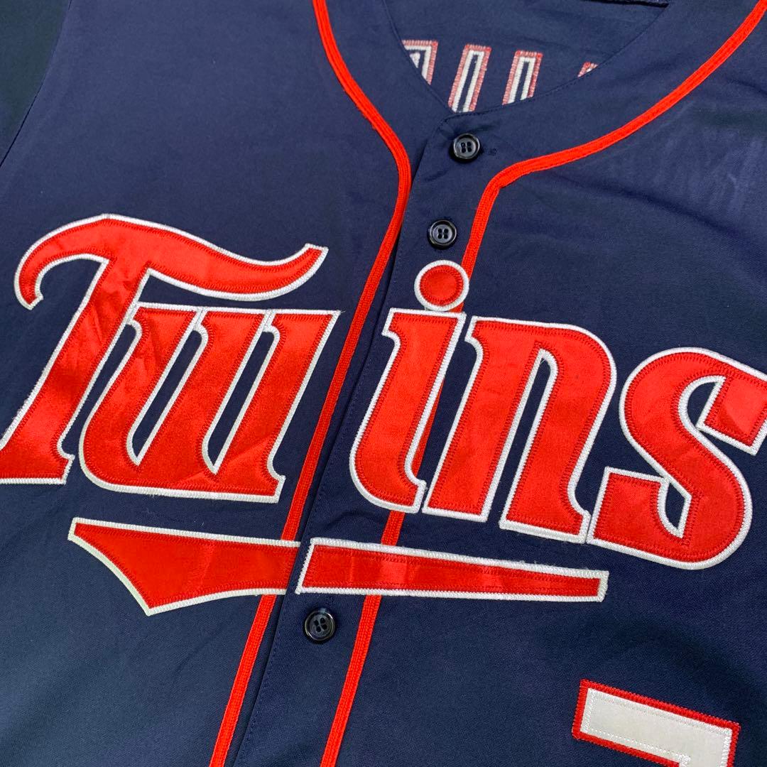 Twins MAUER ユニフォーム 背番号7 ネイビー　ジョーマウアー　50