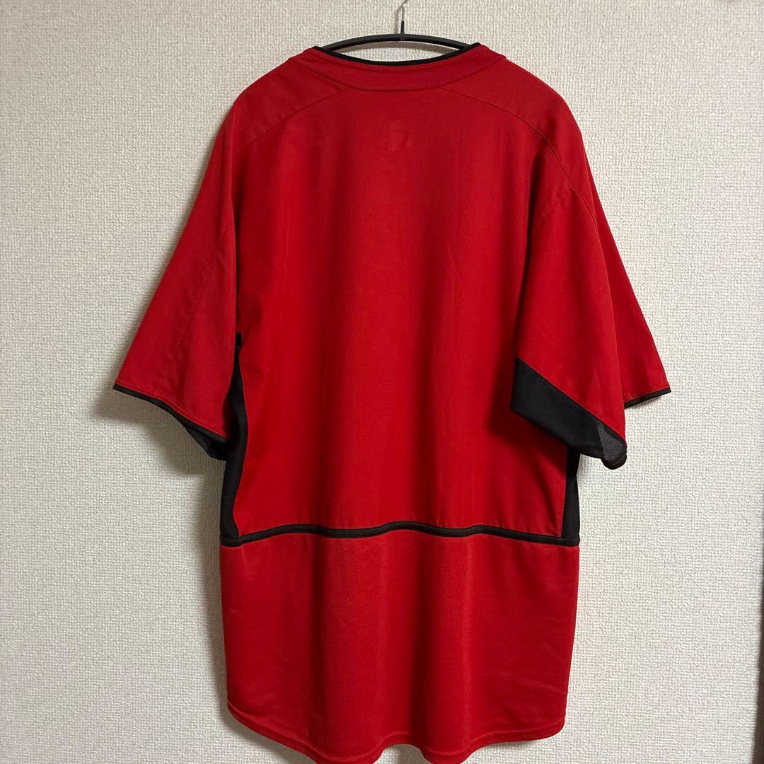 【美品】マンチェスター・ユナイテッド ホームユニフォーム L 03/04
