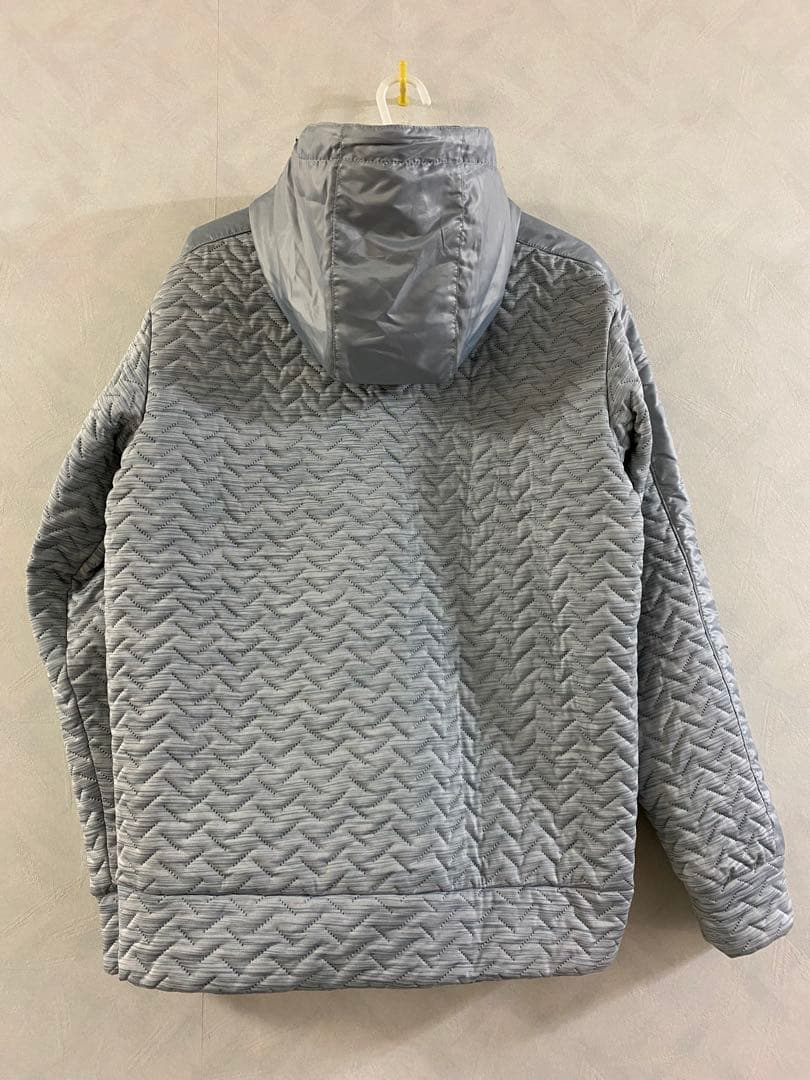 美品 KASCO 4層中綿フード付きジャケット サイズL メンズ 保温 防風