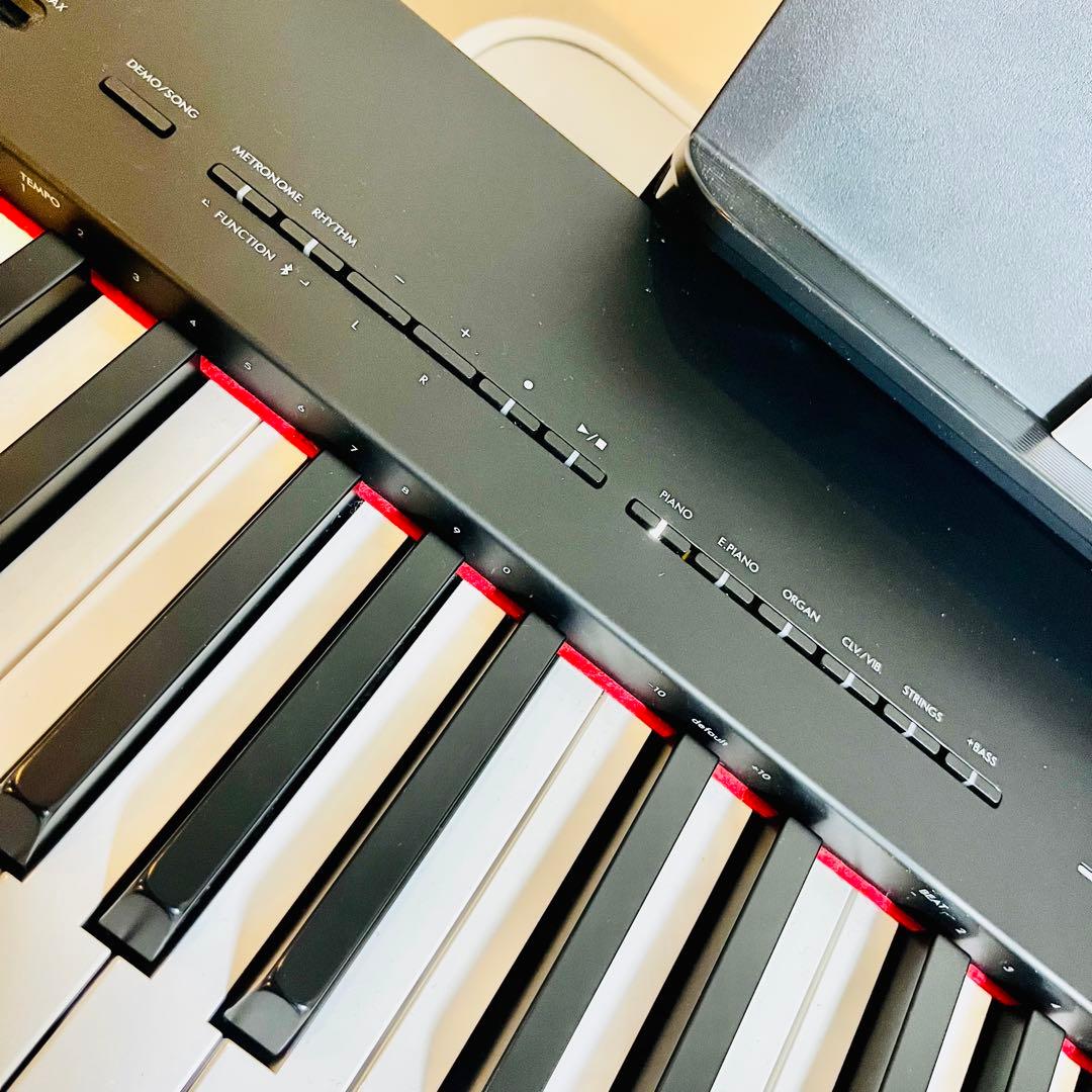 未使用級 YAMAHA ヤマハ 電子ピアノ P-225 付属品多数 スタンド付き