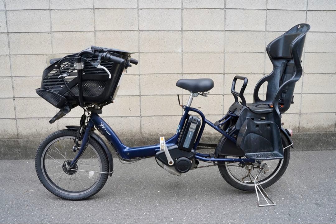 電動自転車 ブリヂストン 20インチ 子供乗せ アシスト 中古 022702