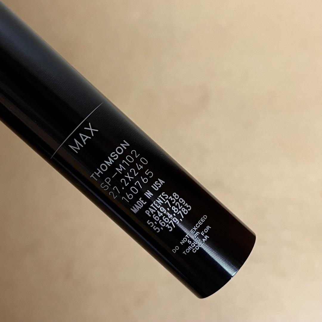パーツ THOMSON masterpiece seatpost (black)