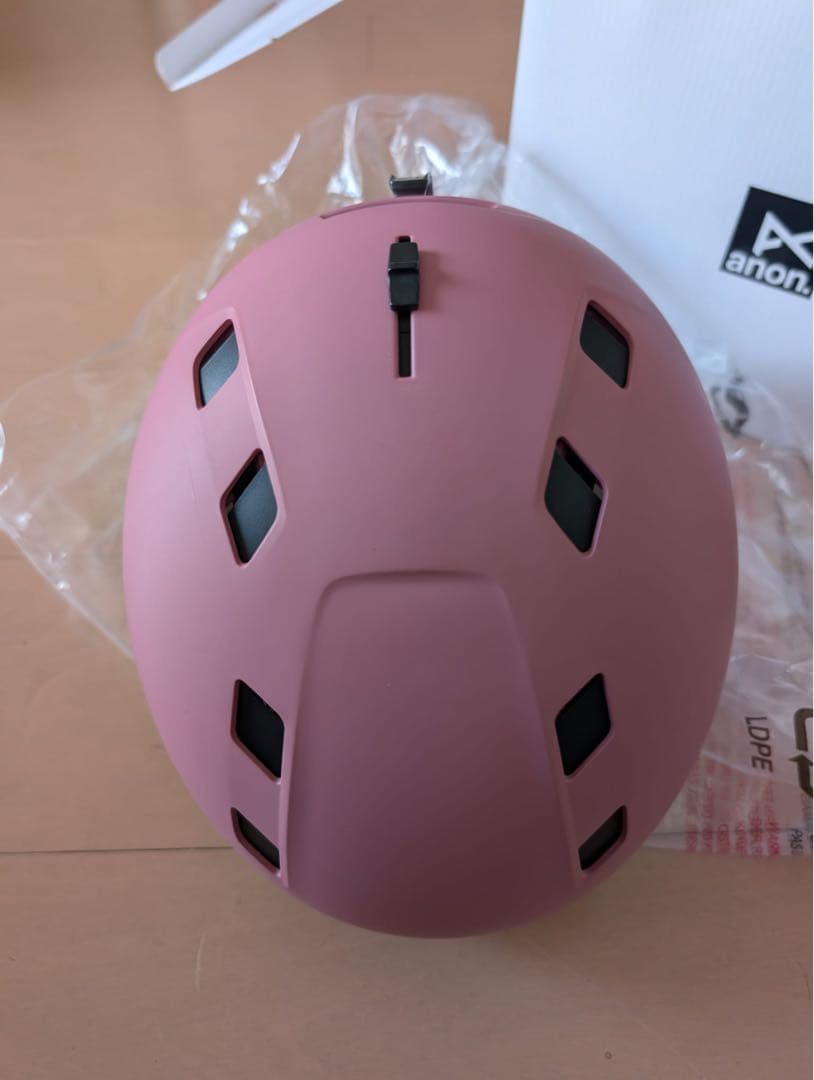 ANON MERAK S 52~55cm パープル　ピンク　アノン　ヘルメット