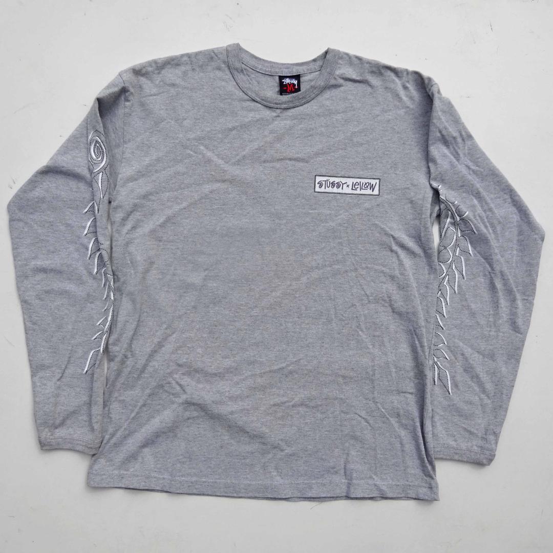 s*w様 STUSSY ステューシー 長袖ロンT　 LEILOW レイロー メキ