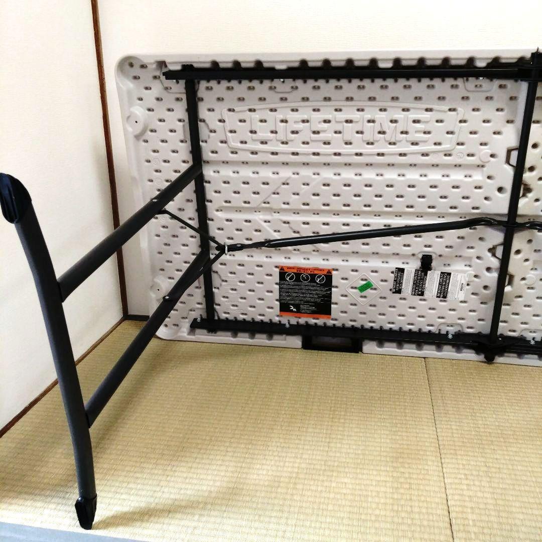 ☆美品☆ コストコ LIFETIME ライフタイム ６人掛 折りたたみ テーブル