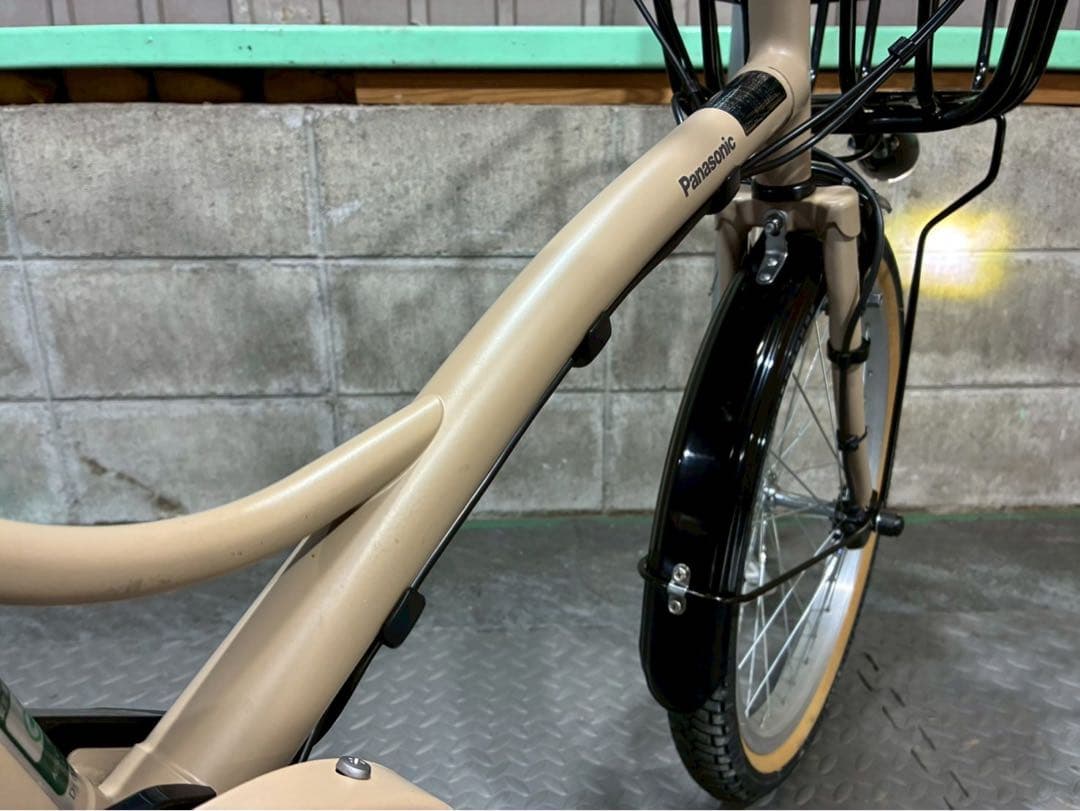 №8614 電動自転車　パナソニック　グリッター 20インチ ✨新古車　美品✨