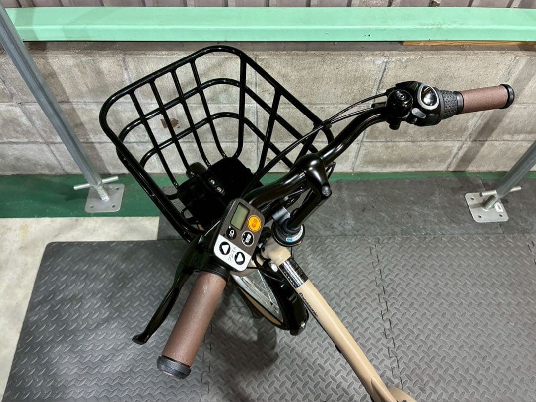 №8614 電動自転車　パナソニック　グリッター 20インチ ✨新古車　美品✨