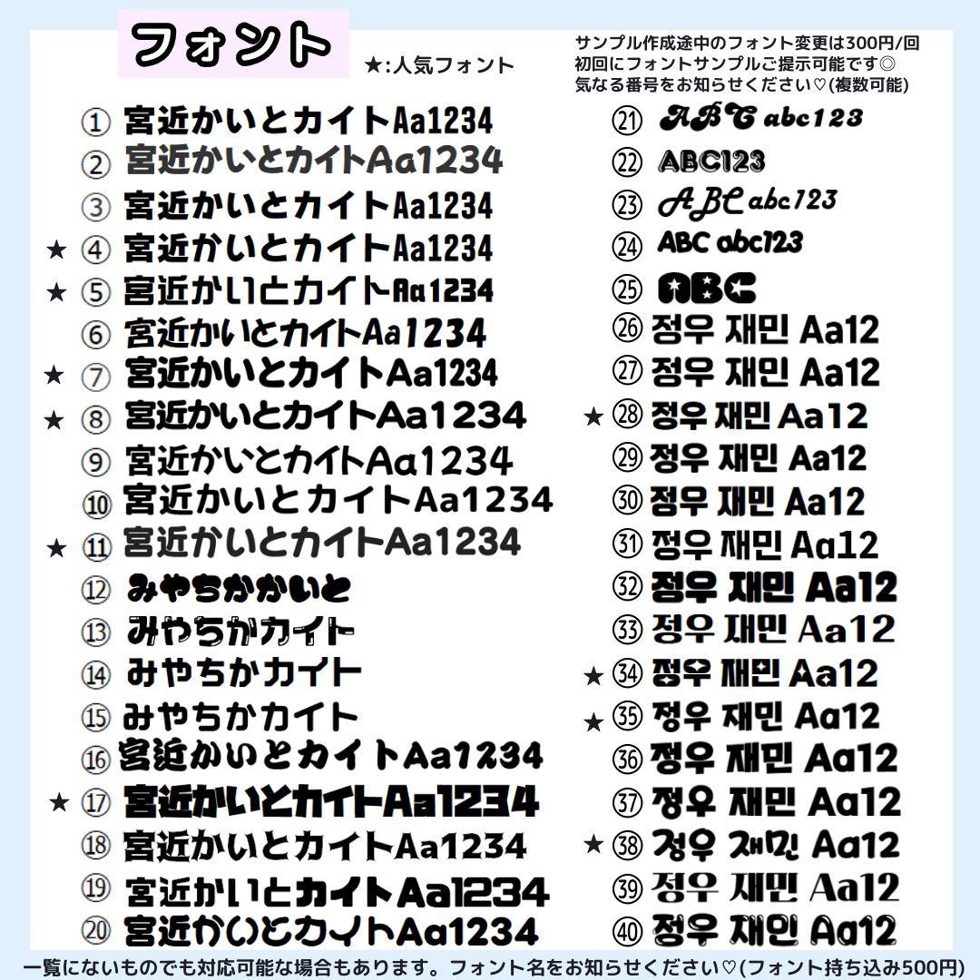 【4/10 1翔】プロフあり様 うちわ文字オーダー うちわ屋さん 文字パネル