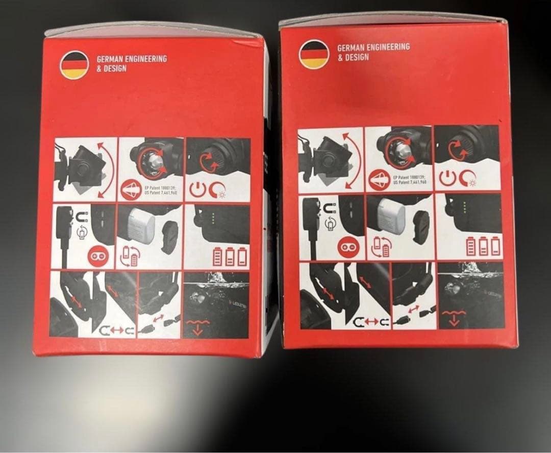 LEDLENSER レッドランザー H15RCORE ヘッドライト 2点