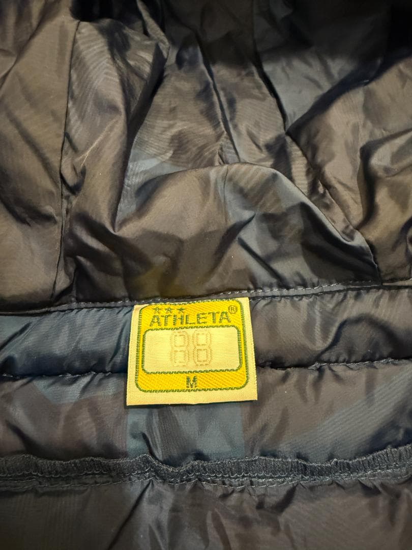 ATHLETA 中綿ダウン上下セット ネイビー