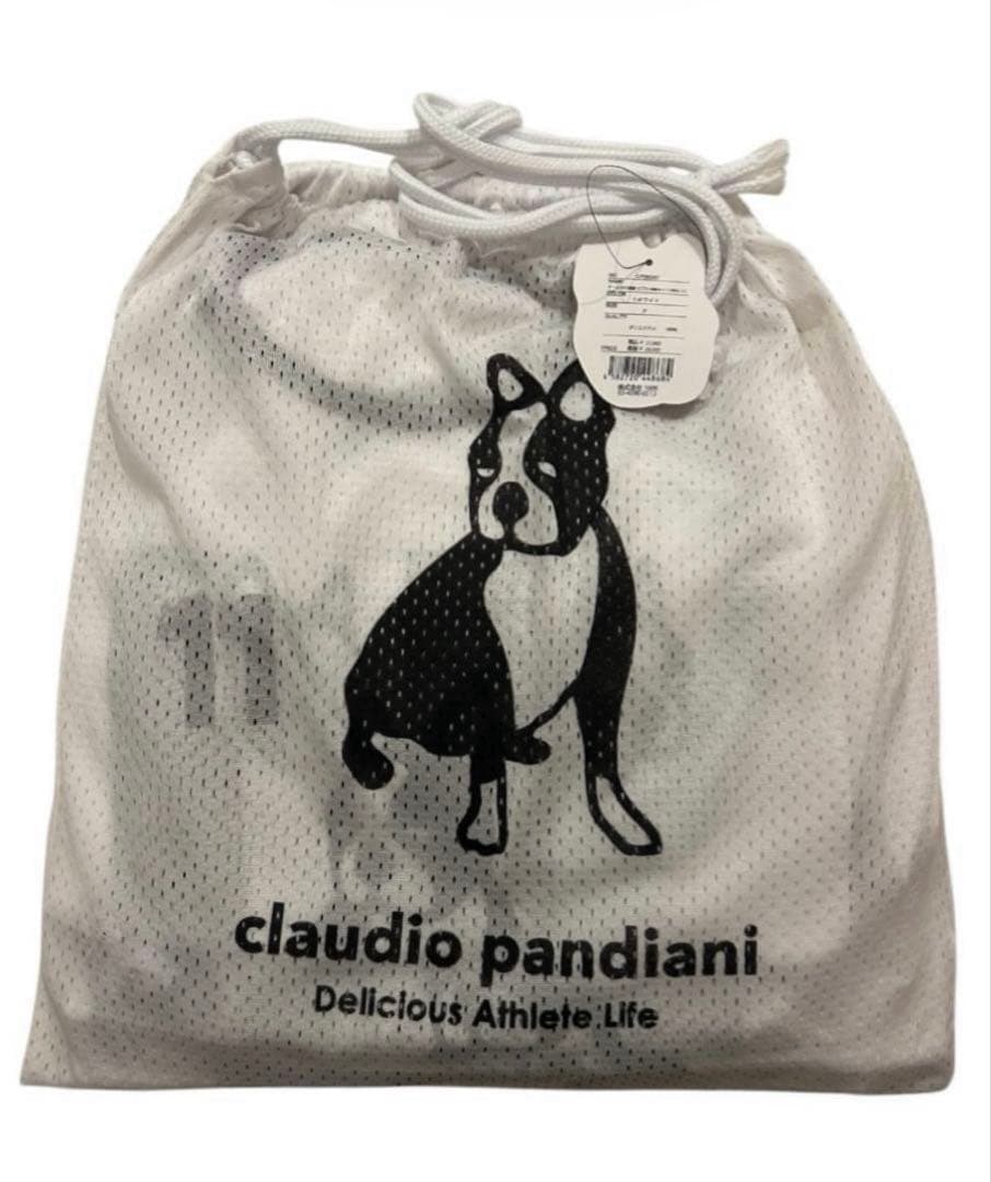 claudio pandiani ビブス ホワイト フリーサイズ 新品未使用