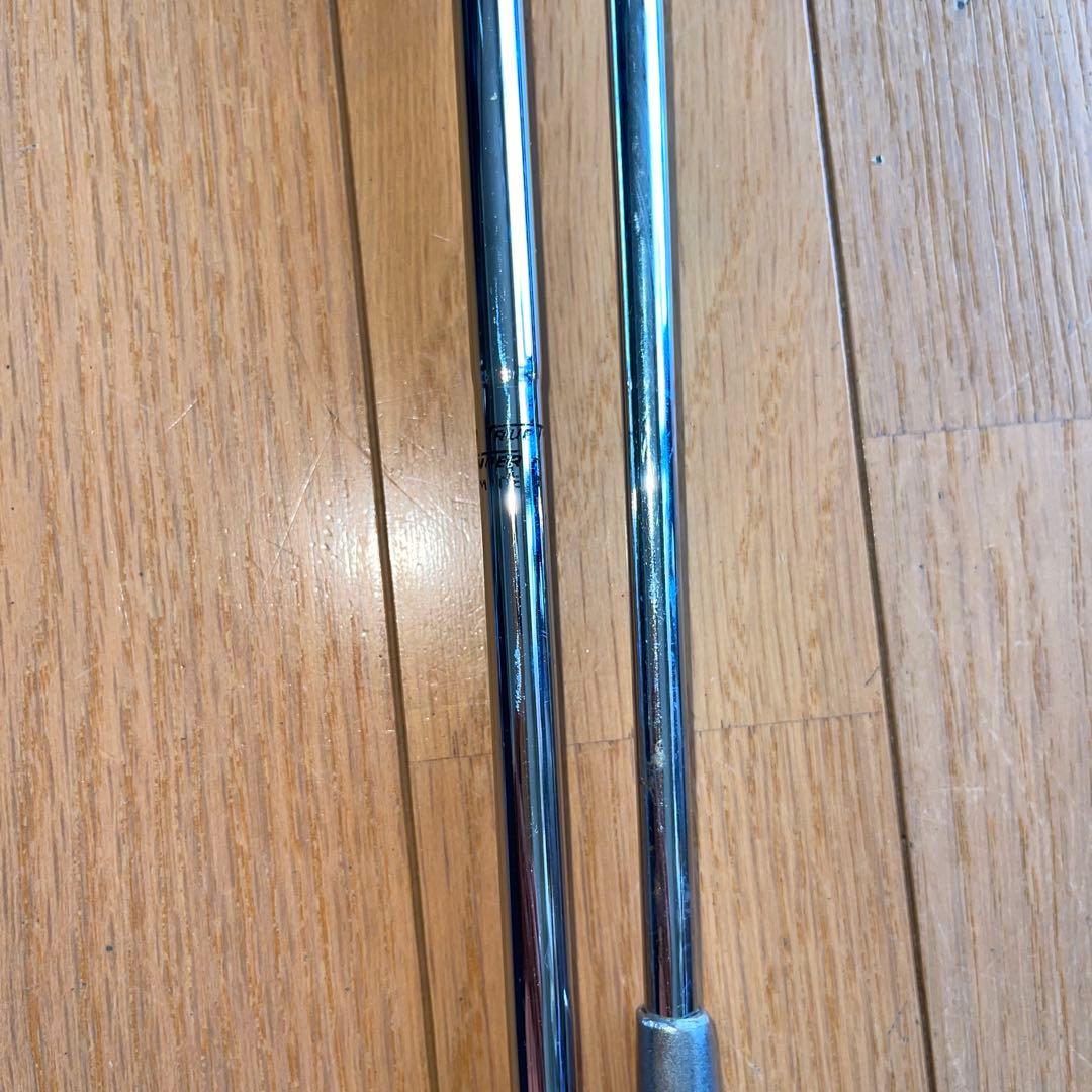 ゴルフ パター 金属製 ゴールド シルバー