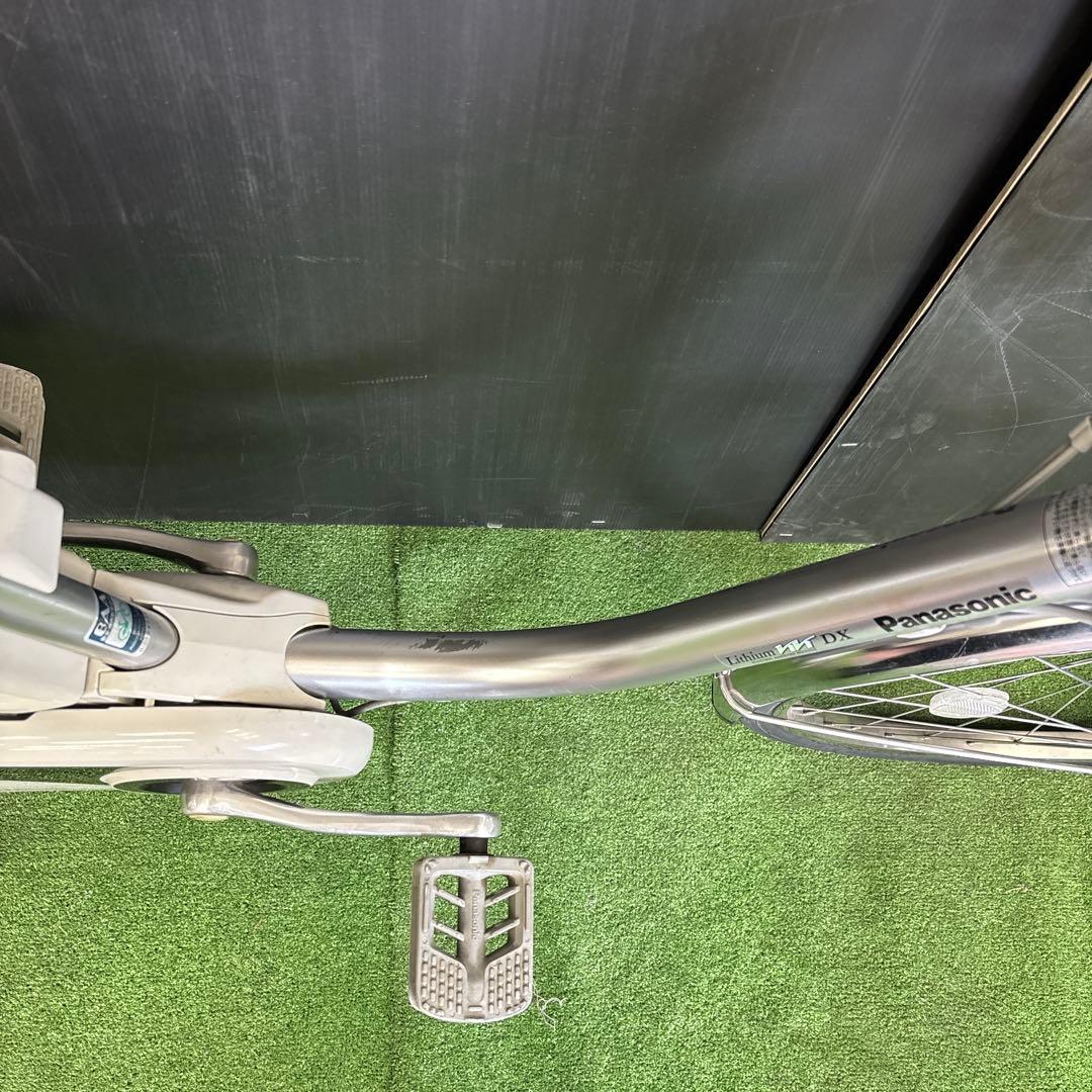 電動自転車 Panasonic Lithium vivi DX シルバー　46★