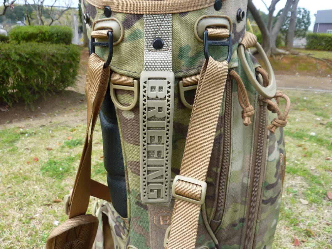 ブリーフィング キャディバック☆限定完売品☆ミルコレ入手困難　迷彩コヨーテ色