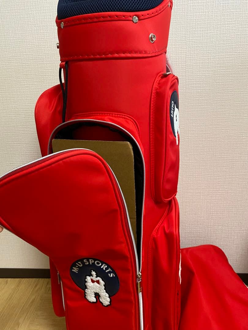 【新品タグ付】M-U SPORTS ゴルフバッグ