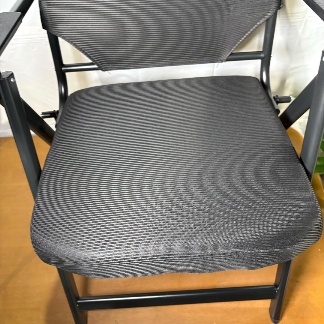 PANCY ミーティングチェア オフィスチェア パイプ椅子 完成品 折りたたみチ