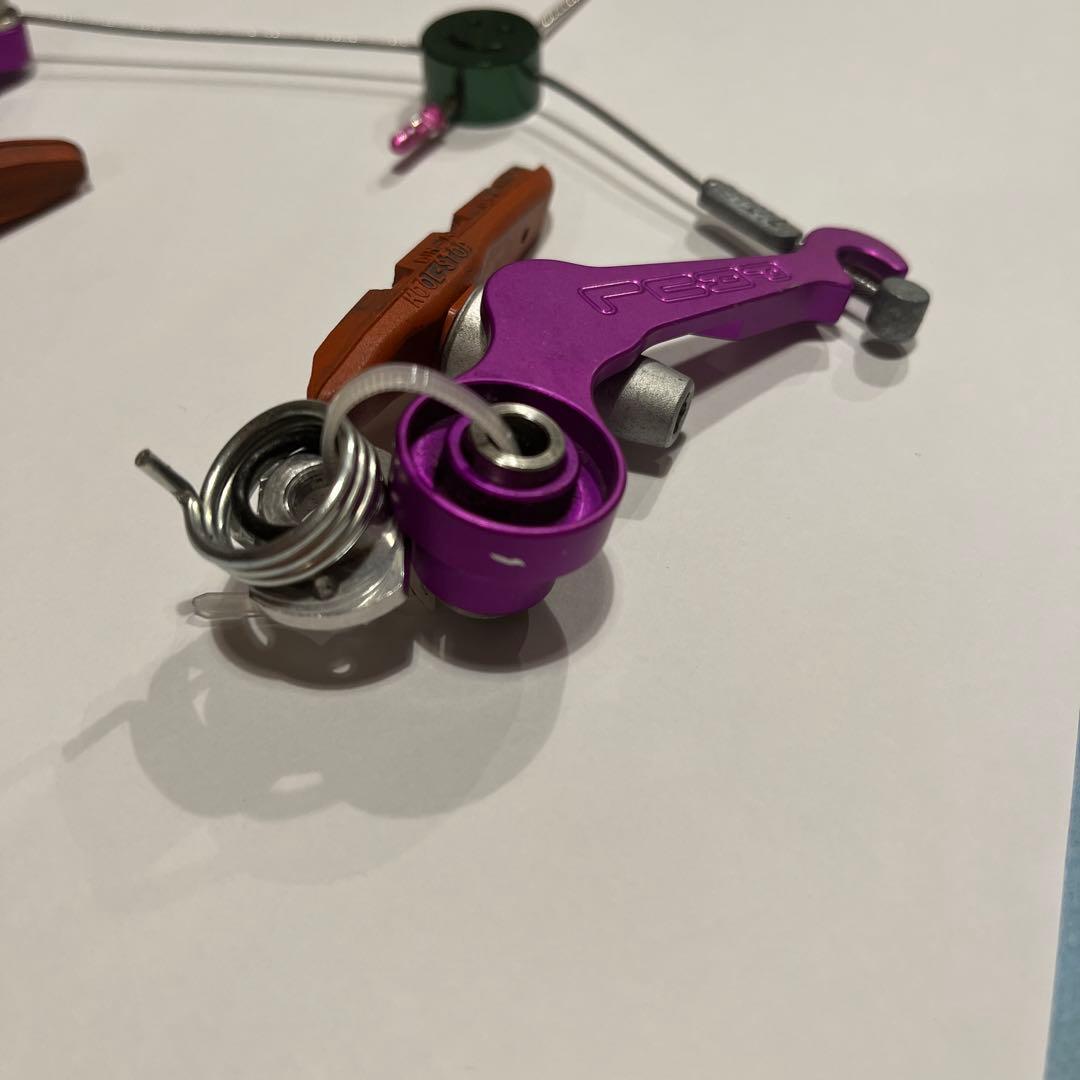 paul canti ツーリング　カンチブレーキ パープル　S