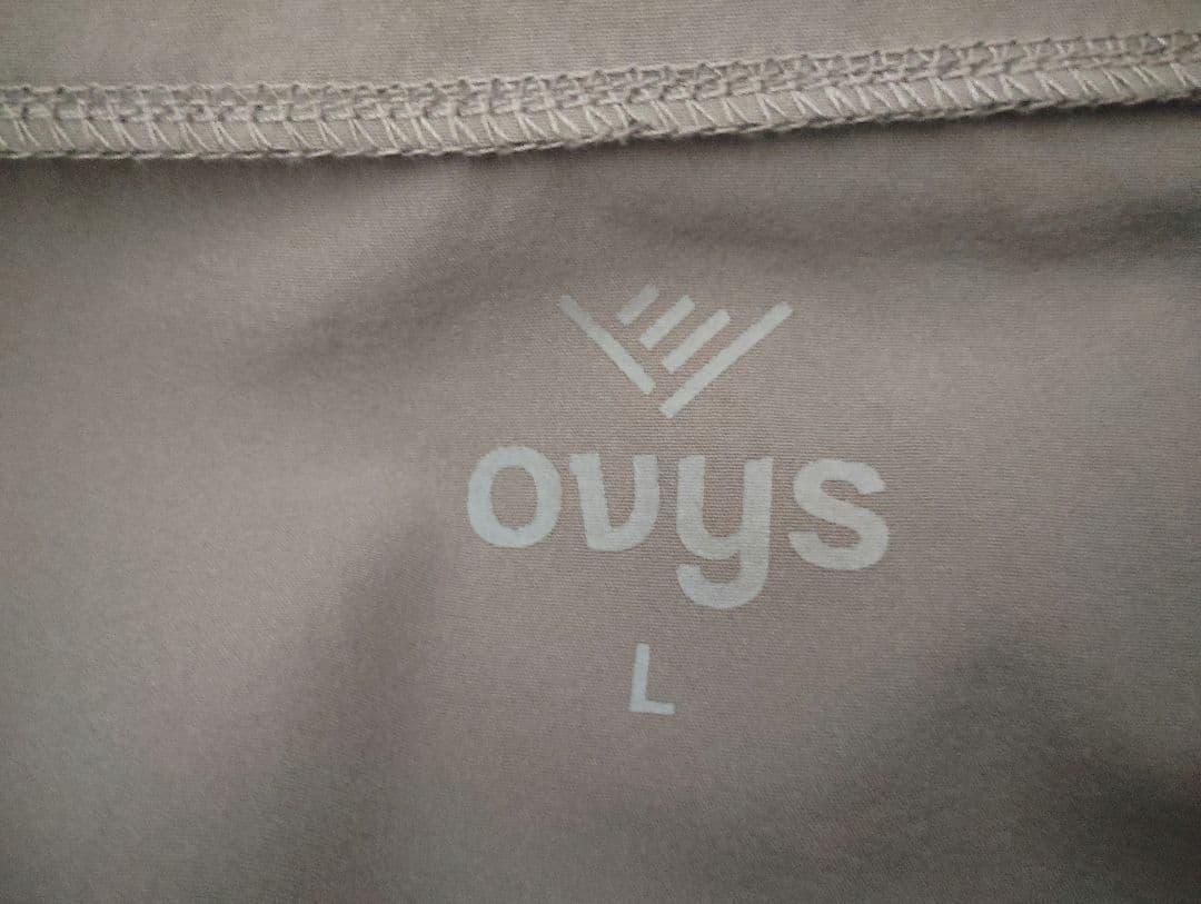 ウォーキング・ランニングウェア ovys WORKOUT NYLON ZIP-UP JACKET brown