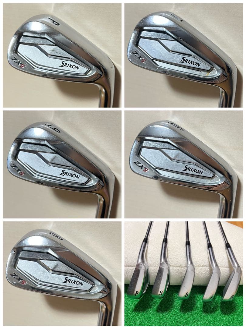 SRIXON スリクソン ZX5 アイアン 5本 DG MID 115 S200