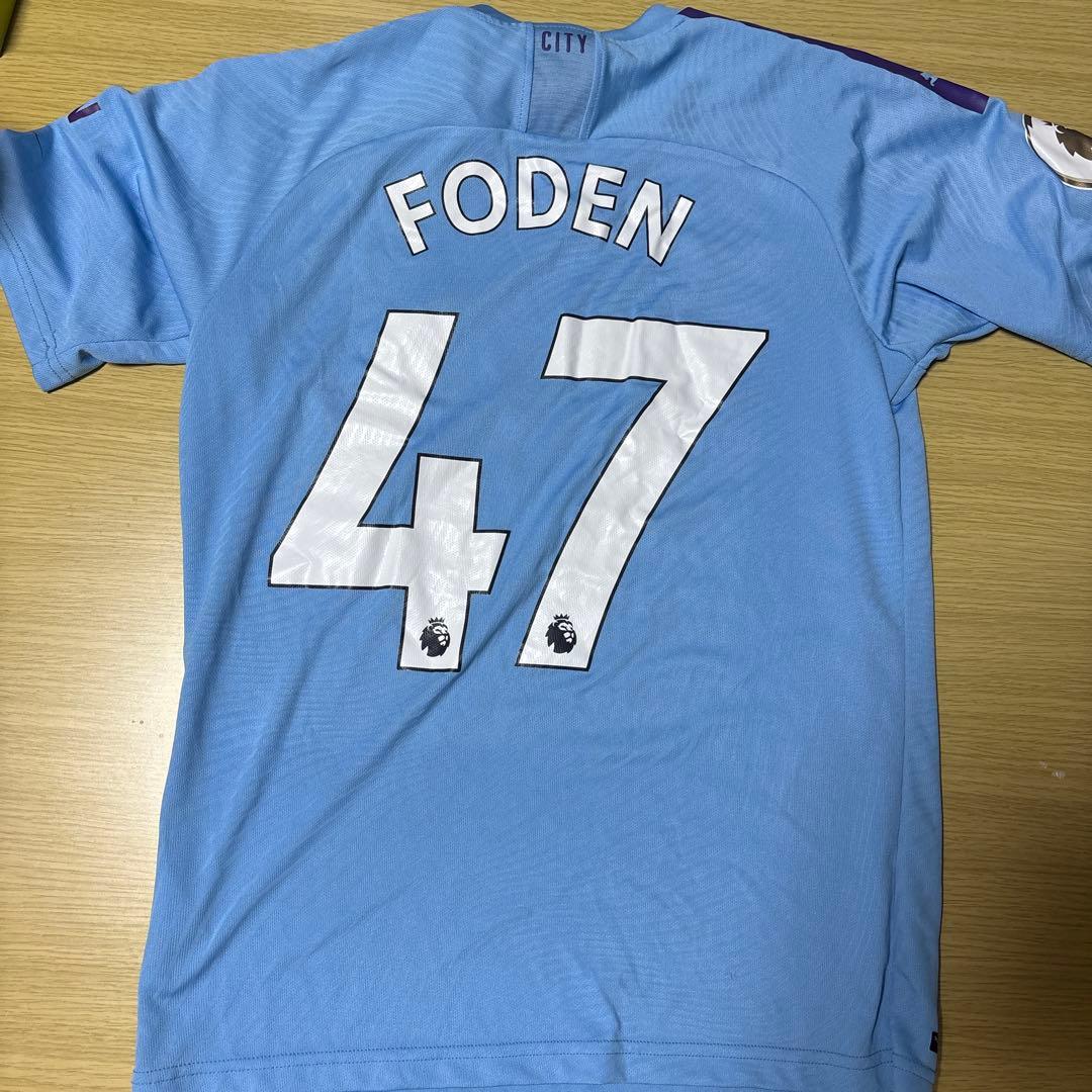 マンチェスター・シティ Foden 47 ホームシャツ