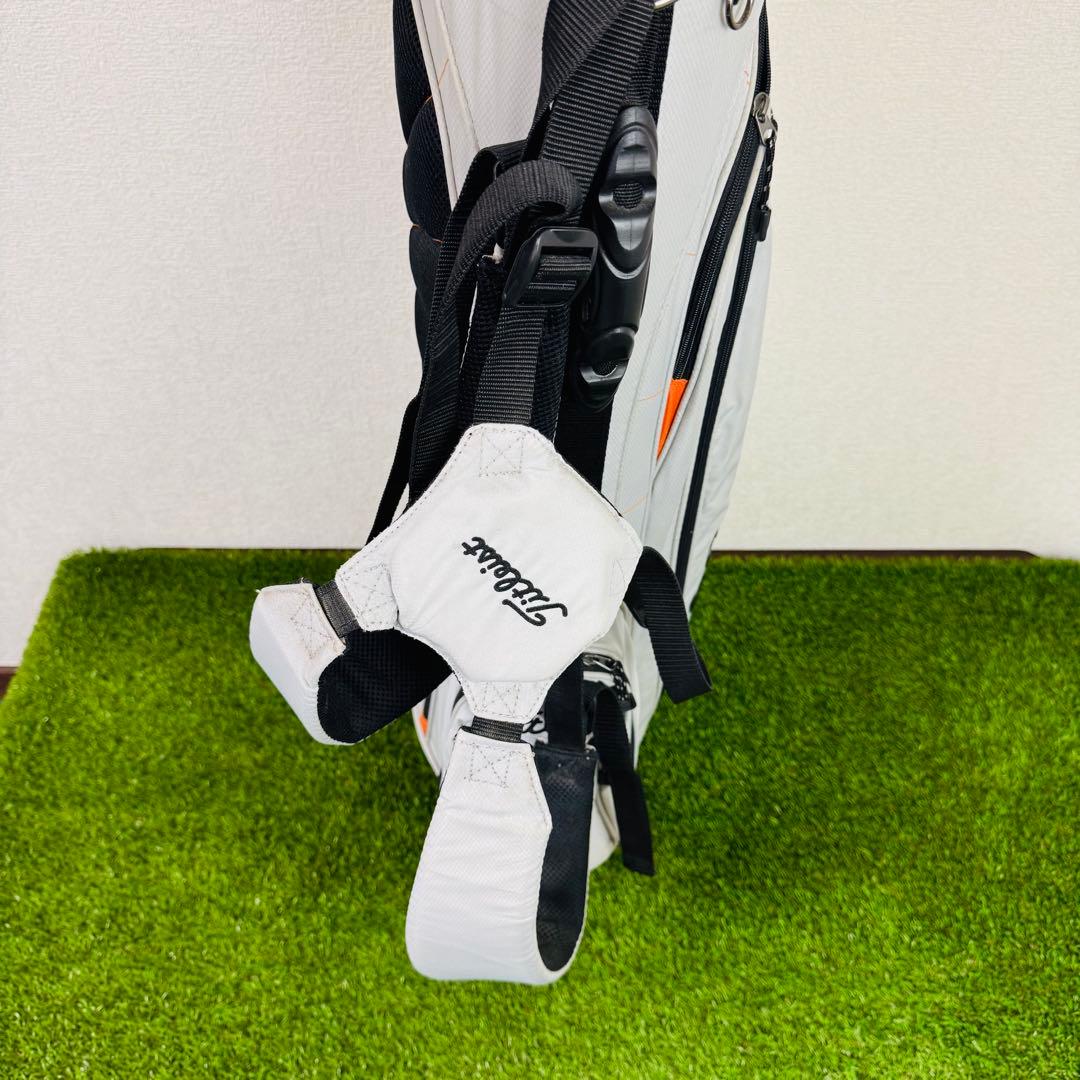 【軽量型】タイトリスト スタンド キャディバッグ グレー