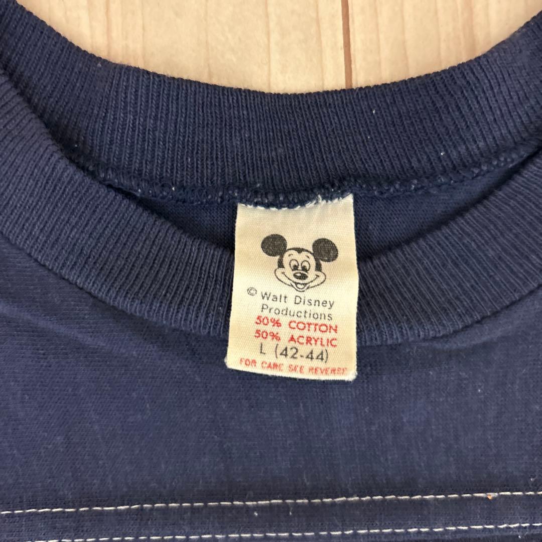 Walt Disney World 80年代　フットボールシャツ Lサイズ