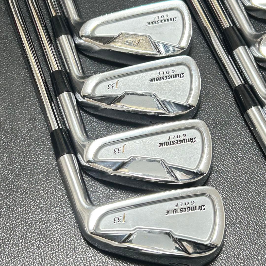 希少US限定 ブリヂストン J33 FORGED コンボ 8本 DG S300