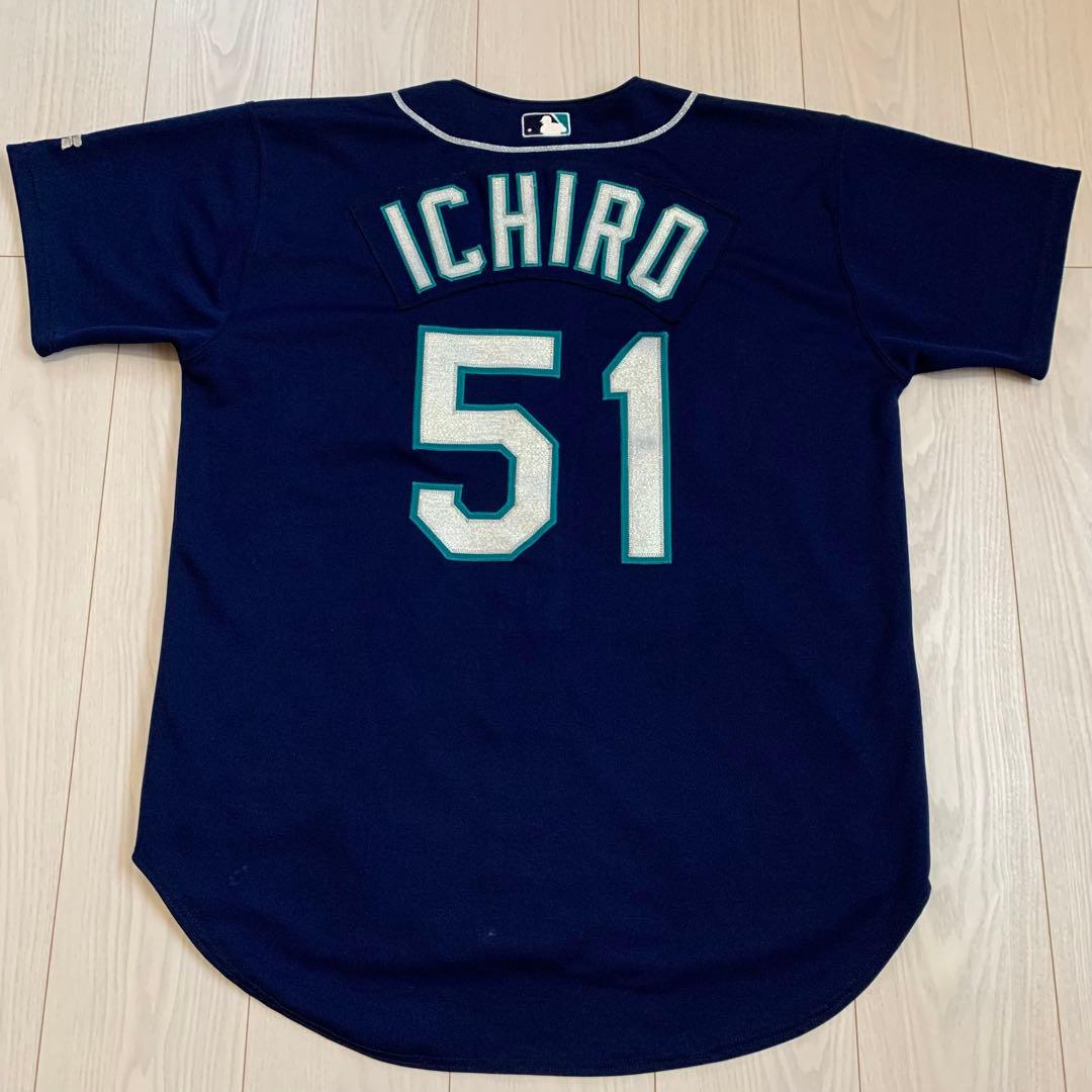 USA製 ラッセルアスレティック イチロー マリナーズ 全刺繍 ユニフォーム