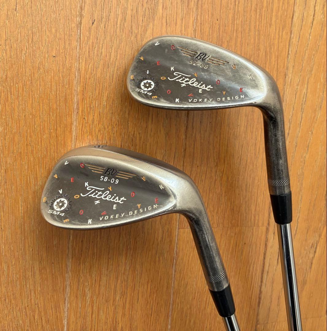 タイトリスト VOKEY ダンシングボーケイ SM4 52-08 & 58-09