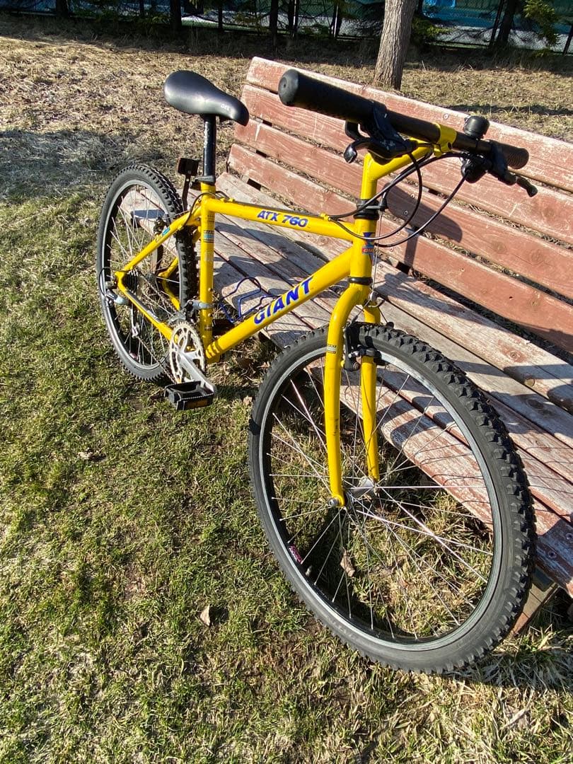 ぼ*様 GIANT ATX 760 クロモリMTB 26インチ 札幌近郊引き取り