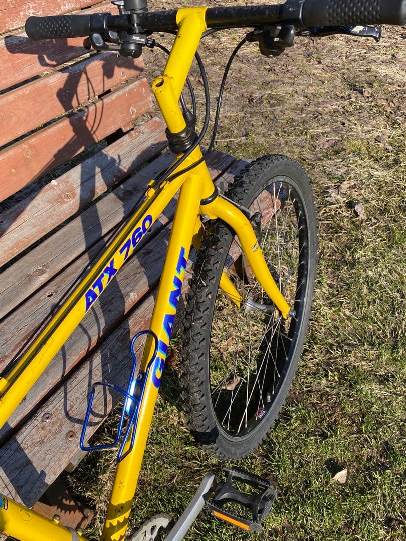 ぼ*様 GIANT ATX 760 クロモリMTB 26インチ 札幌近郊引き取り