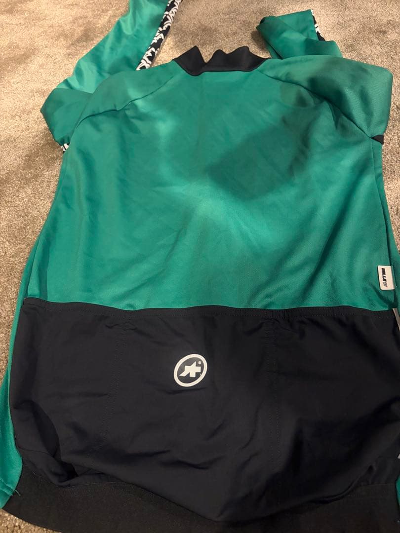 ASSOS MILLE GT サイクルジャージ 緑色 S
