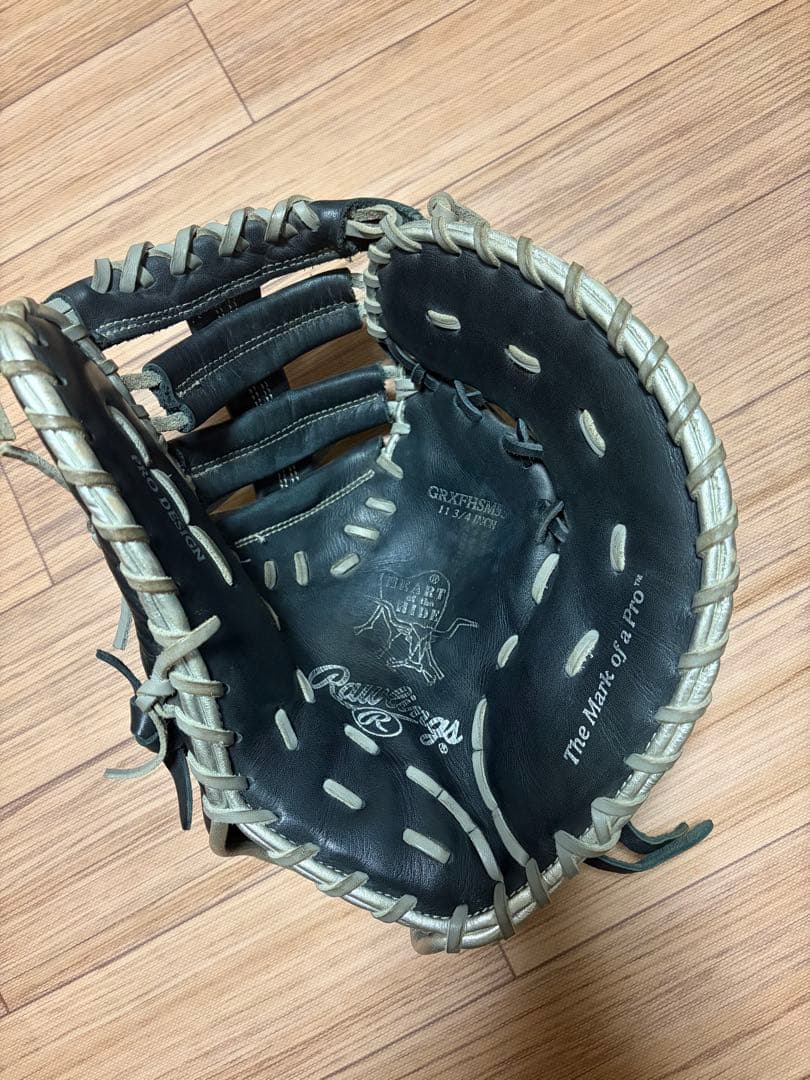 Rawlings 軟式グローブ 黒/グレー