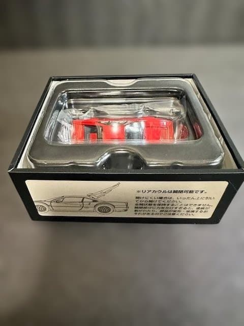 【未使用・TOMYTEC】フェラーリ 328 GTB（後期型）（赤）