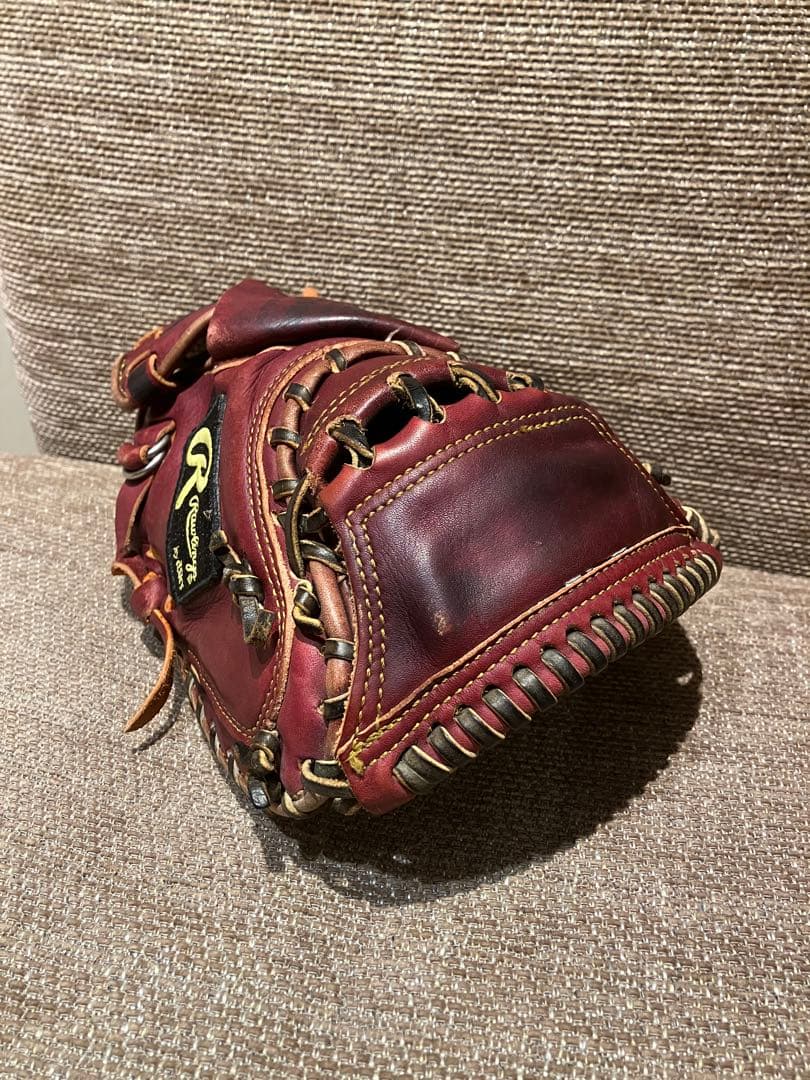 Rawlings by asics/硬式キャッチャーミット/ダークレッド