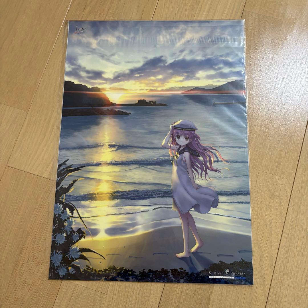 Summer Pocket key A3クリアポスター コミケ セット
