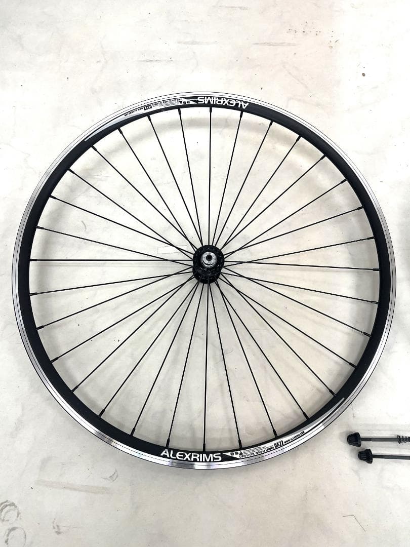 新品☆650Cロードバイク用完組ホイールセット ブラック（571×14）