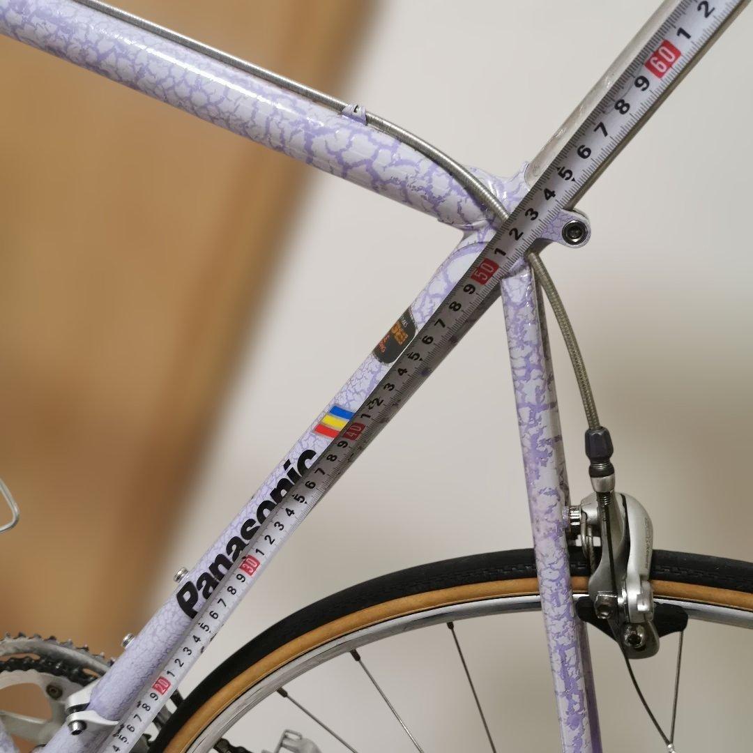 シマノ105搭載 パープルロードバイク