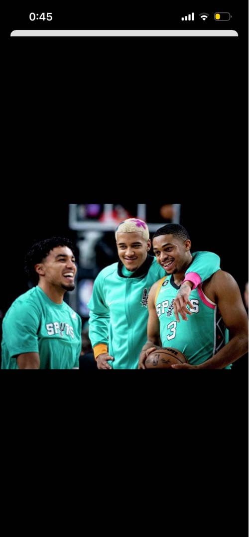 ナイキ　NBA サンアントニオスパーズ
