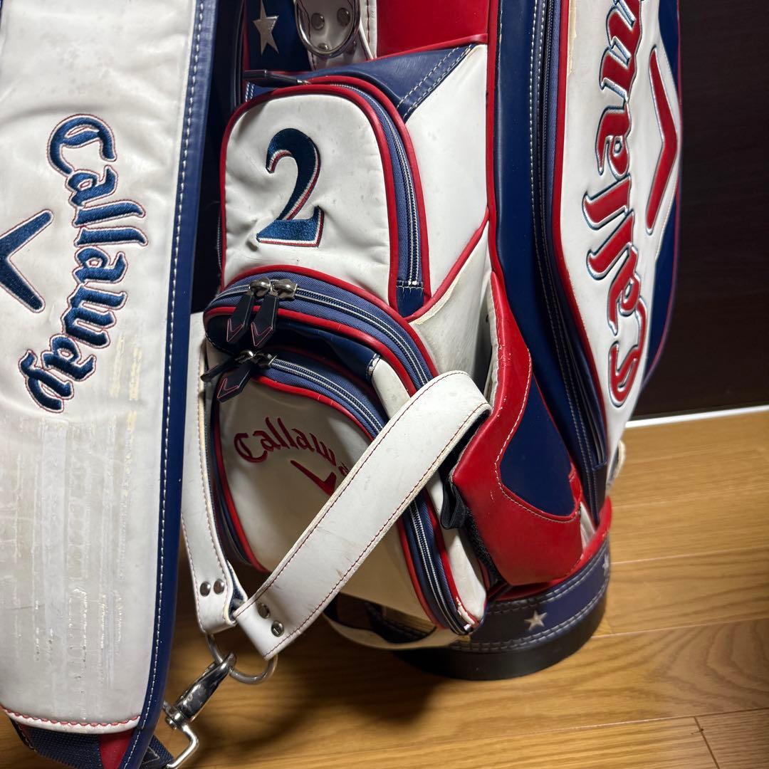 Callaway キャディバッグ ゴルフバッグ 星条旗デザイン