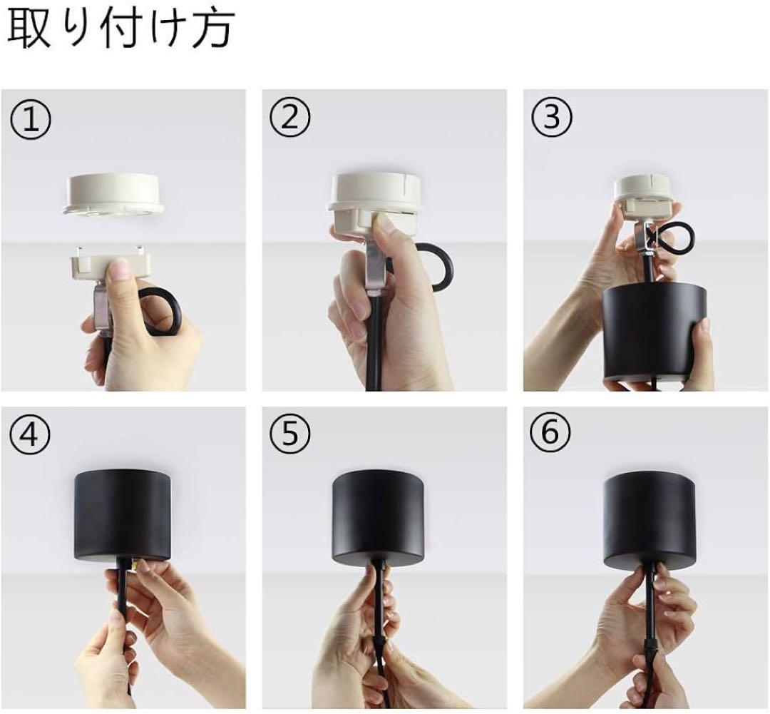 ペンダントライト ガラス 吊り下げ照明器具 引っ掛シーリング 天井照明 E26