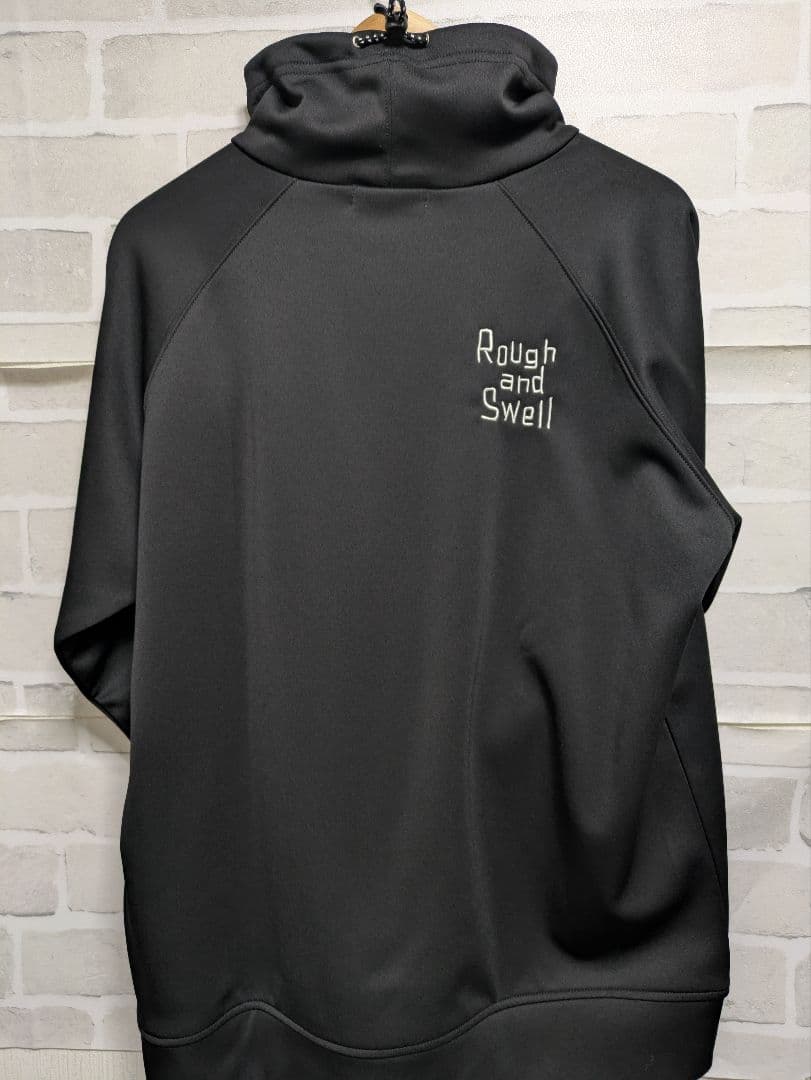 ROUGH＆SWEL GOLF　BLACKＬ　裏起毛　トレーナー　美品