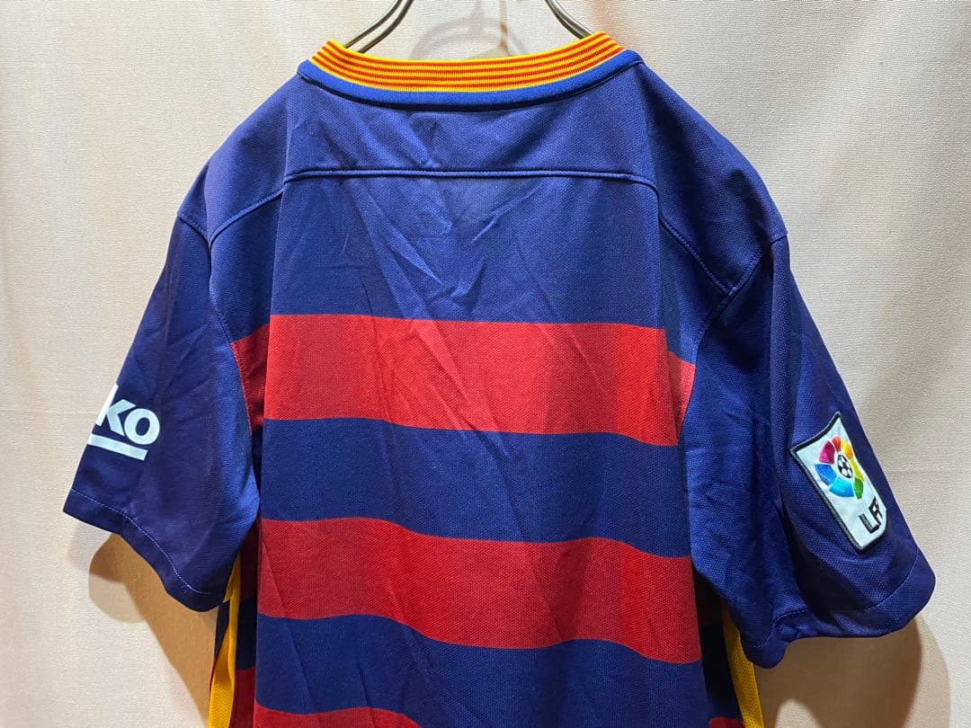 FCバルセロナ オーセンティック　2015 ユニフォーム　　シャツ　M ナイキ