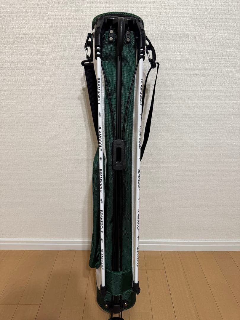 BEAMS GOLF セルフスタンド ゴルフケース 4 GREEN