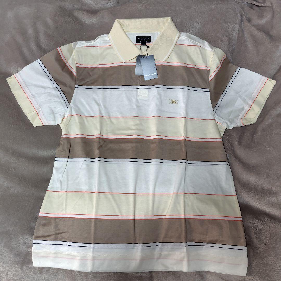 BURBERRY ストライプ ポロシャツ 新品