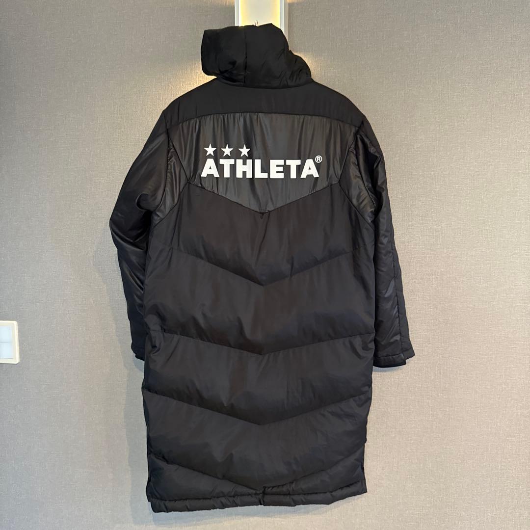 ATHLETA ベンチコート ブラック　160センチ