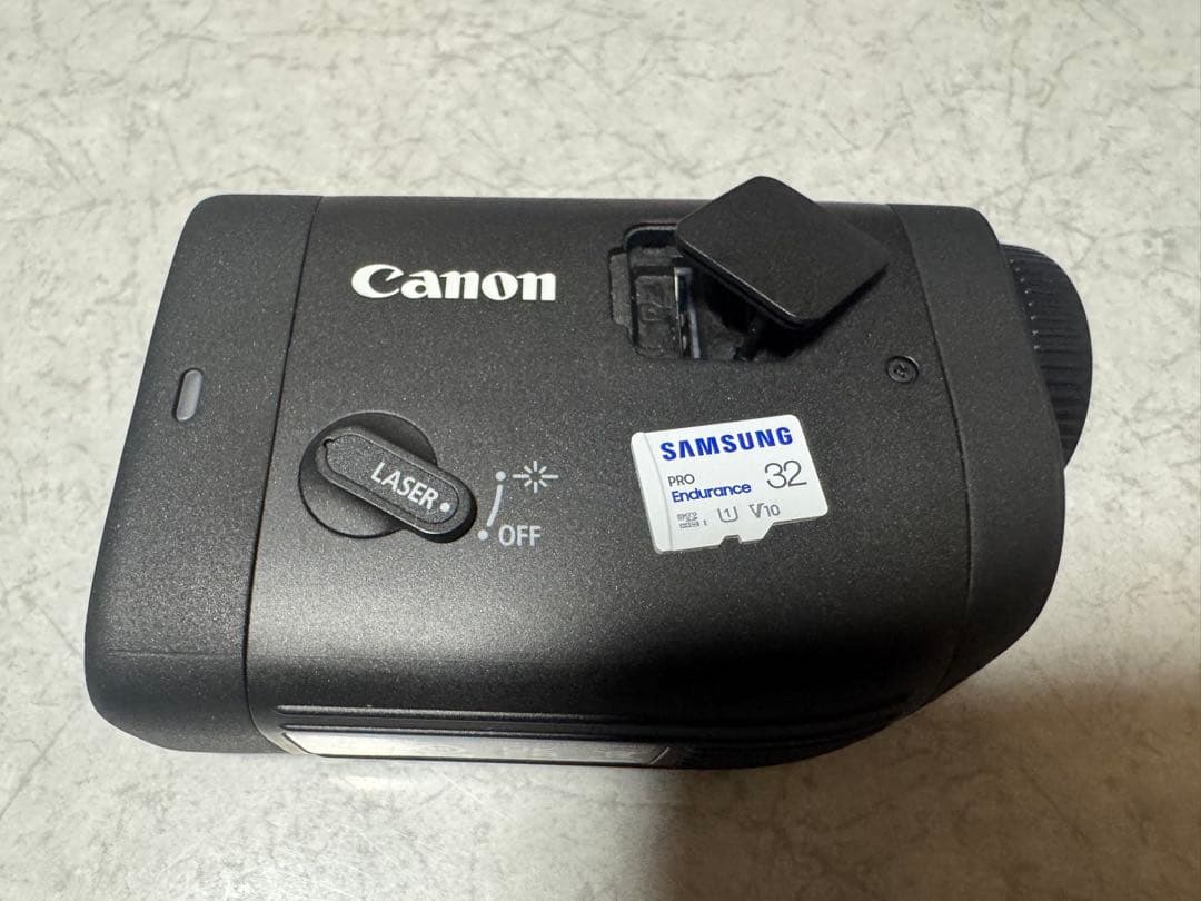 Canon ゴルフ用距離計 パワーショットSDカード付き