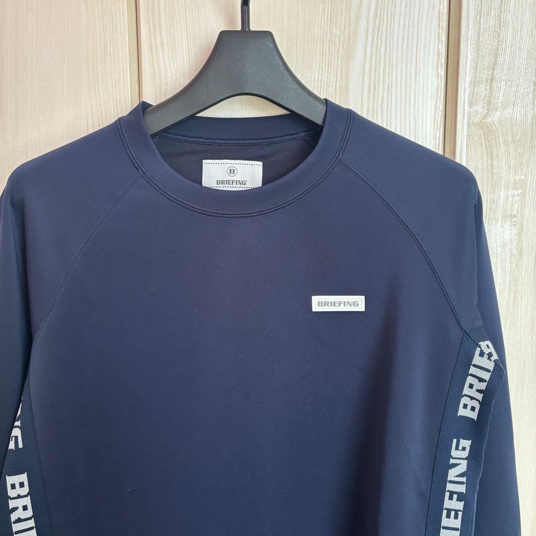 BRIEFING GOLFネイビー　スウェット レディースM